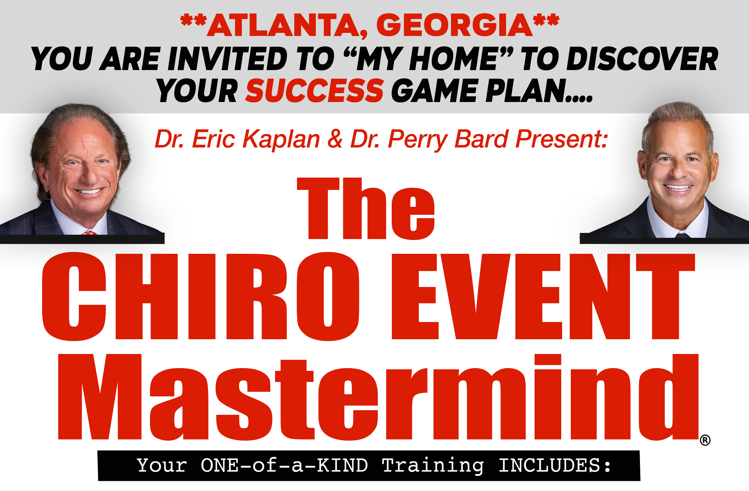 The Chiro Event Mastermind